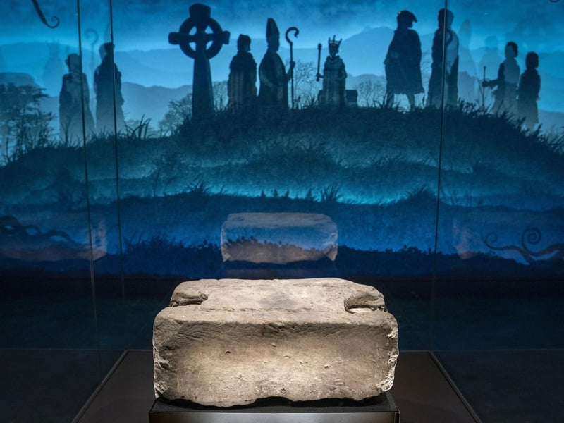 The Stone of Destiny on display at the new Perth Museum. Perth ranks in the No.8 spot for the UK's top ten housing markets, with average house price growth for January at 1.4 per cent, year on year
