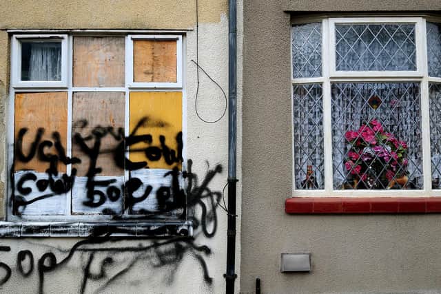 A campaign group says more than 2,700 homes in Sheffield have stood empty for more than six months. Photo taken in Stoke-on-Trent. Image by Rui Vieira/PA Wire.
