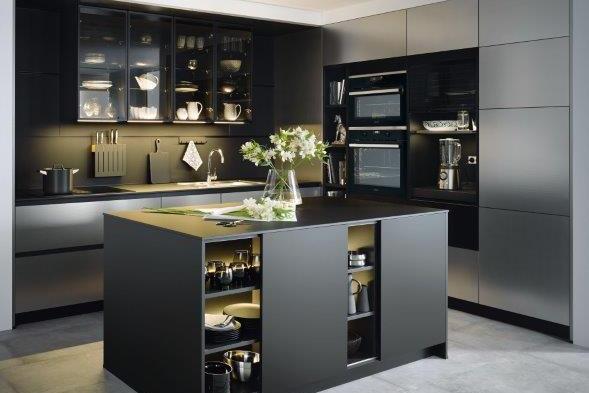 Designer kitchens are planned in the apartments.
