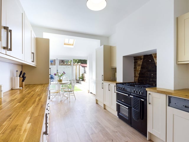 This three bedroom home in Lynton Grove, Copnor, is on the market for £275,000. It is listed by Chinneck Shaw