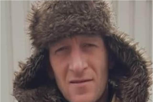 42-year-old Christopher, also known as ‘Petchy,’ was last seen on Friday, May 13 in the Batemoor/Jordanthorpe area of Sheffield