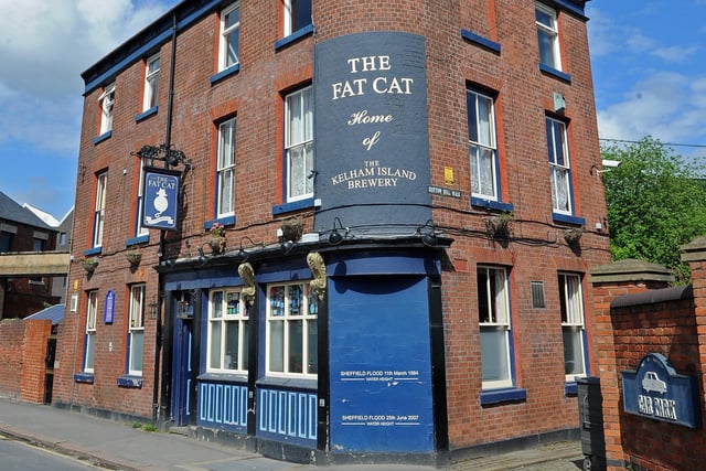 The Fat Cat on Alma Street, Kelham Island is said to be a "very popular public house with a well stocked and cheap bar."