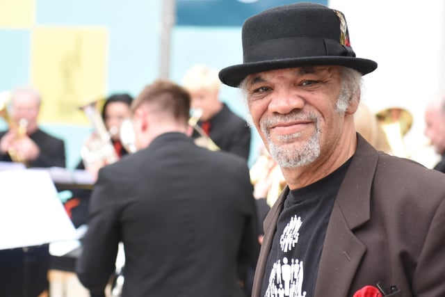 Actor Paul Barber, who played Horse in The Full Monty, at the 20th anniversary celebrations of the film at the Light Cinema in Sheffield in 2017