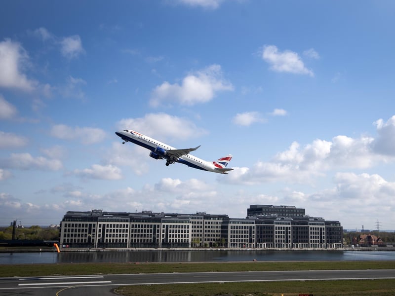 London City Airport - 15 minutes and six seconds.