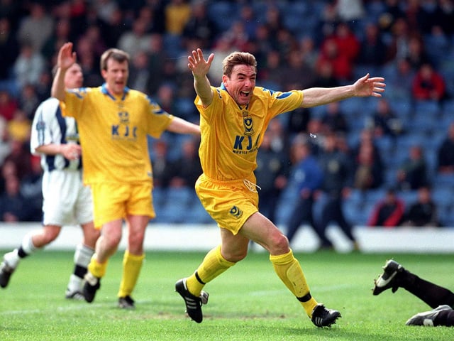 Ooh Johnny Lager!! Arguably the biggest Pompey cult hero of the 90s.