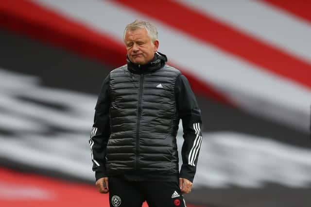Sheffield United manager Chris Wilder still has faith in his squad, despite its difficult start to the Premier League season: Simon Bellis/Sportimage
