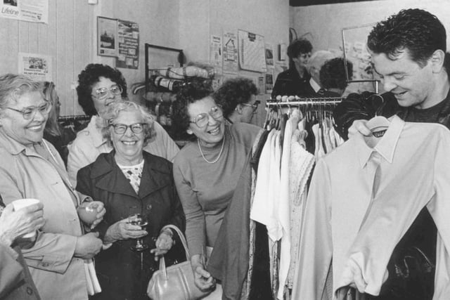 Philip Middlemiss (alias Des Barnes on Coronation Street) officially opened the Age Concern charity shop in Lister Street but which year was this?