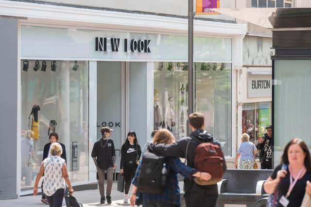 New Look has stores on The Moor and at Meadowhall and Crystal Peaks shopping centres in Sheffield.