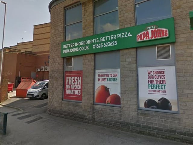 This pizza takeaway has a five food hygiene rating. Deliveries over £10.99 are free.