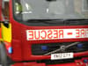 Fire Sheffield: Caravan goes up in flames on car park by busy Sheffield road