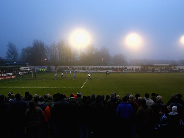 Many felt the scene was set perfectly for a cup shock, given cold and misty surroundings.