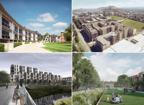 These developments will add thousands of homes to Edinburgh in the coming years.