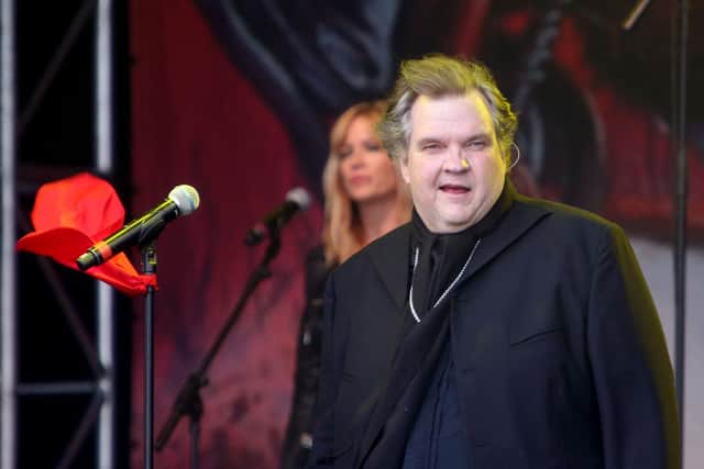 File photo dated 17/08/13 of Meat Loaf performing at Newbury Racecourse, Newbury. US singer Meat Loaf, whose hits included Bat Out of Hell, has died aged 74, a statement on his official Facebook page said. Issue date: Friday January 21, 2022. PA Photo. See PA story DEATH MeatLoaf. Photo credit should read: Steve Parsons/PA Wire