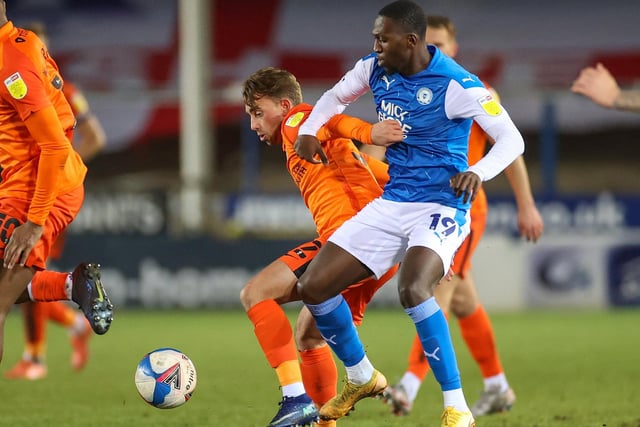 Idris Kanu and Mark Beevers are on a list of five players transfer listed by Peterborough United boss Grant McCann (BBC)