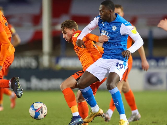 Idris Kanu and Mark Beevers are on a list of five players transfer listed by Peterborough United boss Grant McCann (BBC)