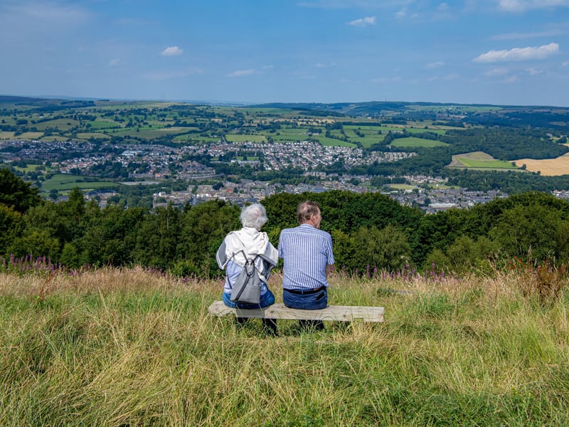 Otley Chevin, offering breathtaking views of Otley, is a designated nature reserve comprising 700 acres of woodland, crags and open heathland. The picturesque location has a number of footpaths and bridle paths, rock outcrops and ponds.