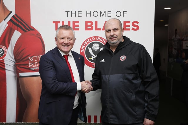 In January, Chris Wilder put pen to paper on a four-and-a-half year deal with the Blades - with the club also holding an option to extend that by another year.