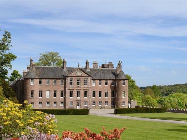 A cool £3 million will buy you one of Scotland's most historic castles on the banks of the River South Esk in the Angus countryside. Parts of Brechin Castle date back to the 13th century and you'll not be short of space - there are eight reception rooms, 16 bedrooms, 10 bathrooms, two gate lodges, three further houses and cottages, and an estate courtyard . It comes with about 70 acres of land, including a stunning walled garden.