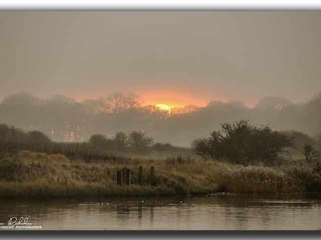 Sunrise at the Academy Ponds - what a start to the day.