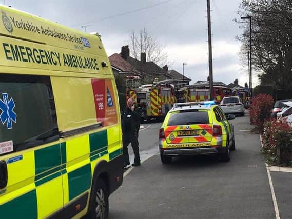 An 84-year-old woman remains in hospital in a critical condition after being rescued from a house fire on Cradock Road in Arbourthorne, Sheffield