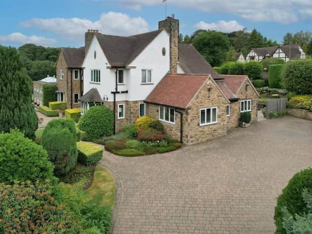 The property in Whirlow has a guide price of £2,250,000 making it one of the most expensive residential properties on the Sheffield market right now.