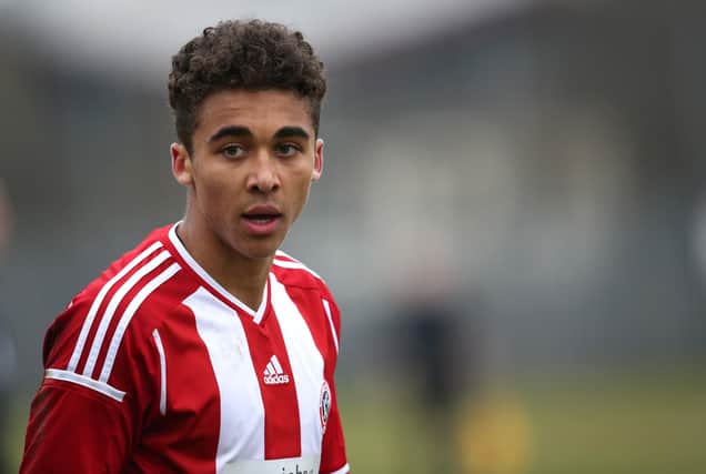 Dominic Calvert-Lewin at Sheffield United  - Blades Sports Photography