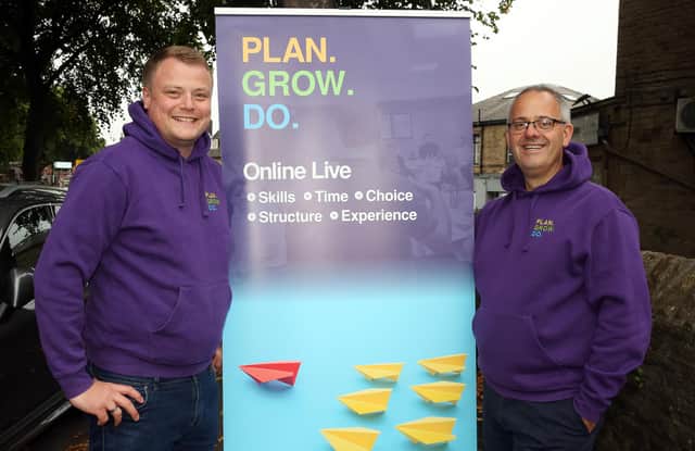 Rob Taylor and Steve Knapp unveil their new fast track business funding scheme