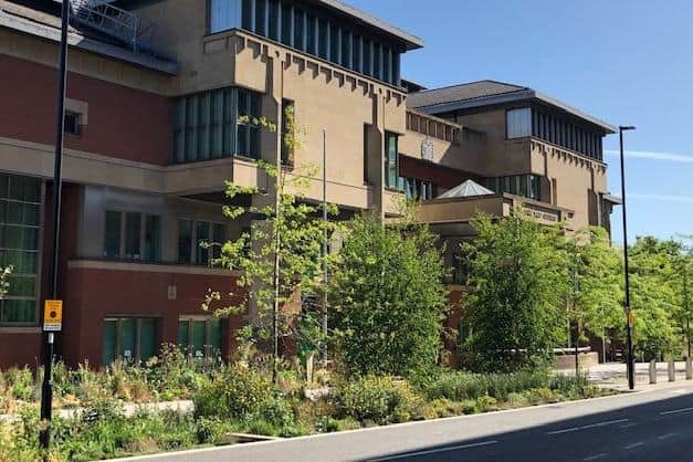 Pictured is Sheffield Crown Court.