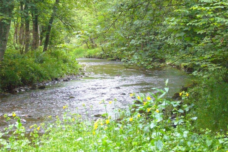 The property includes fishing rights on Heriot Water.