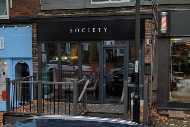 Society, 421 Ecclesall Road, Sharrow, Sheffield, S11 8PG. Rating: 4.9/5 (based on 28 Google Reviews). "An aesthetic worthy of instagram coupled with a friendly and premium service. A venue aimed at the Gin lover and does not disappoint the beer lover either!"