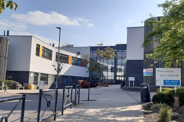 Emergency services were called to Silverdale School in Sheffield today following a "medical emergency".