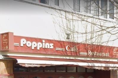 Poppins on North Street, Havant, received a rating of five on January 30.