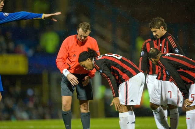 It hurt so much but to see someone of David James' quality beaten by a free-kick from long range by the Brazilian superstar says it all.