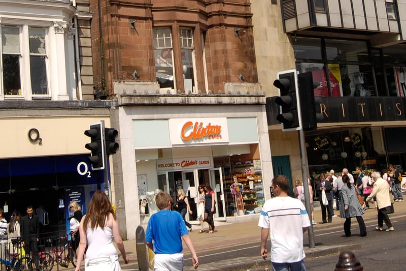 Clintons on Princes Street, the place to go for that last minute birthday card/gift.