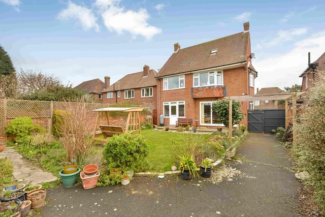 This three bed detached home in Tregaron Avenue, Drayton, is on the market for £610,000. It is listed by Town and Country Southern.
