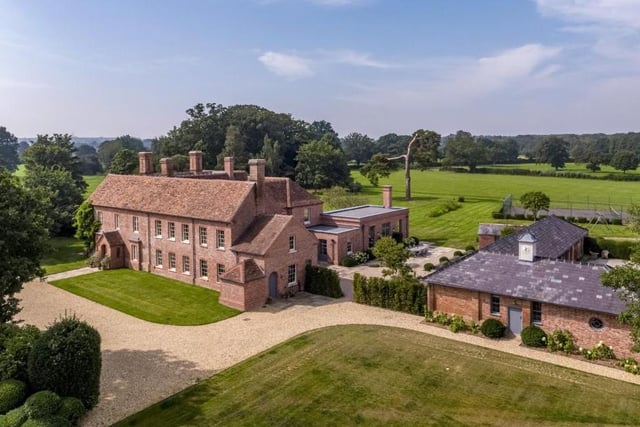 Third on the Rightmove list of most viewed properties during October is this breathtaking estate in Hampshire, which comprises 118 acres of gardens, parkland, pastures and woodland. Baughurst House is an outstanding 17th century home on the market for £15 million after being meticulously restored.