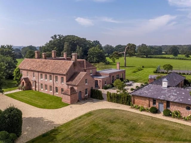 Third on the Rightmove list of most viewed properties during October is this breathtaking estate in Hampshire, which comprises 118 acres of gardens, parkland, pastures and woodland. Baughurst House is an outstanding 17th century home on the market for £15 million after being meticulously restored.