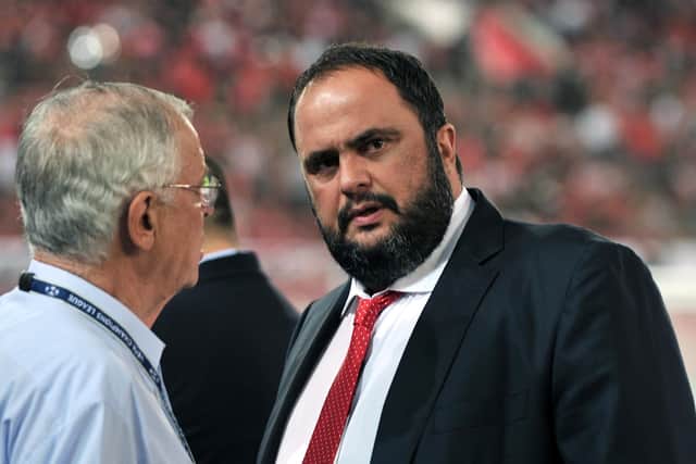 Evangelos Marinakis owns both Olympiacos and Nottingham Forest: LOUISA GOULIAMAKI/AFP via Getty Images
