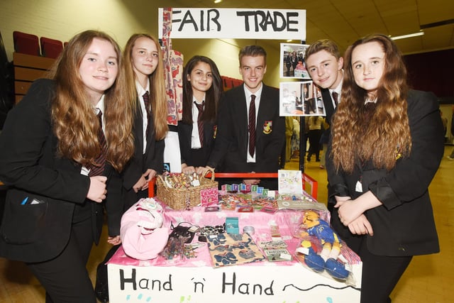 Pupils at Hebburn Comprehensive School, Megan Elliott, Lauren Thomas, Abby Buftain, David Dodds, Daniel Laybourn and Hope Powell showcase their key fund projects at an event attended by their families. Remember this from five years ago?