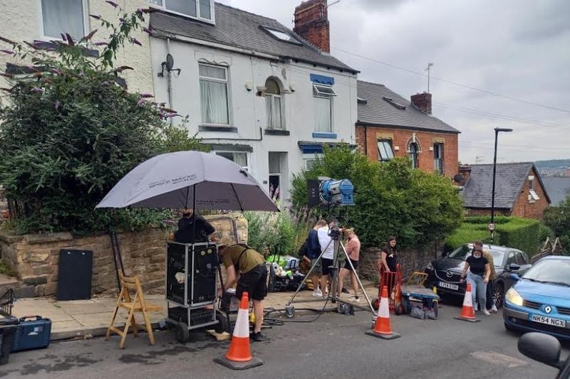 Residents on Blake Street, in Upperthorpe, Sheffield, told how filming had taken place there in late summer 2022. None of the big stars from the 1997 film, in which Blake Street also featured, were spotted but newcomer Miles Jupp, who plays Darren Eldwick, was there.