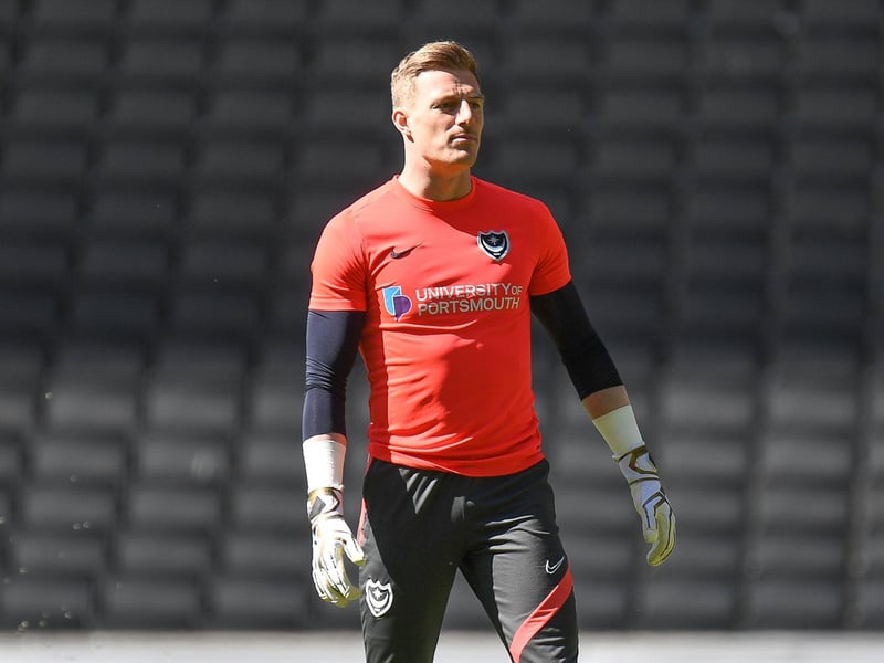 Age: 28. Total appearances: 133. Sats this season: 50 appearances, 16 clean-sheets.
Contract Expiry Date: June 2021
Verdict: Pompey’s starting keeper has stood out for his shot-stopping and imperious command of the penalty area.
His heroics in the Papa John’s Trophy final, where he almost single-handedly dragged Pompey to consecutive cups, is definitely a key highlight.
Work needs to be done to quicken his distribution to suit the Cowleys' style of play. But could he be one to be sacrificed - especially with Bass waiting in the wings when fit.