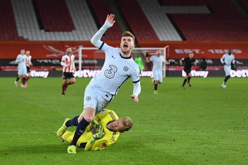 Timo Werner was not risked against Barnsley in the FA Cup due to a dead leg, but the Germany international is expected to be available for this game