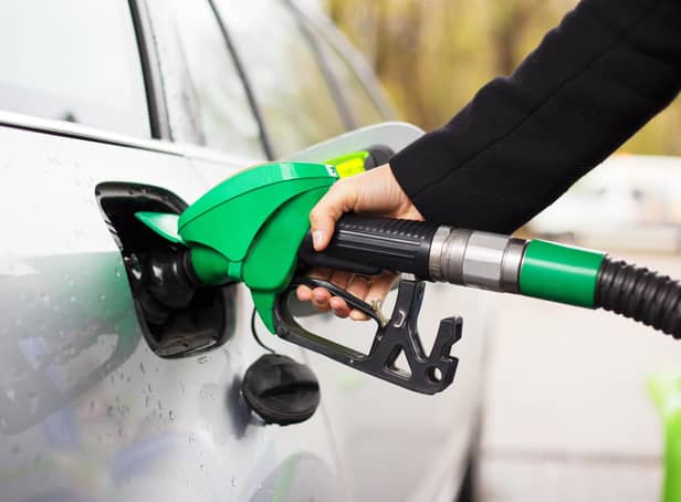 The cost of filling up a typical family car has now topped £100