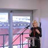 Fliss Miller, South Yorkshire Mayoral Combined Authority’s Director of Skills, at the South Yorkshire Apprenticeship Hub launch. Picture – Joe Horner