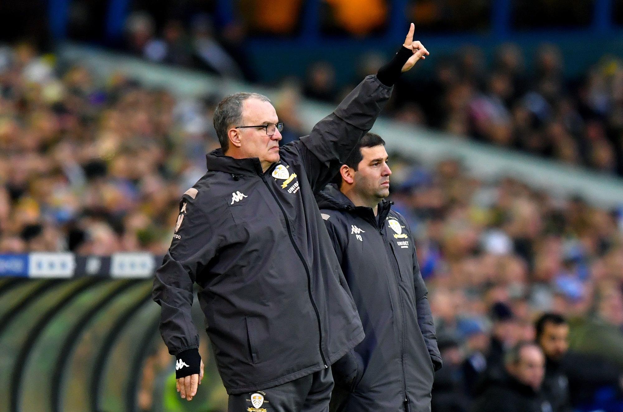 Leeds United head coach Marcelo Bielsa.