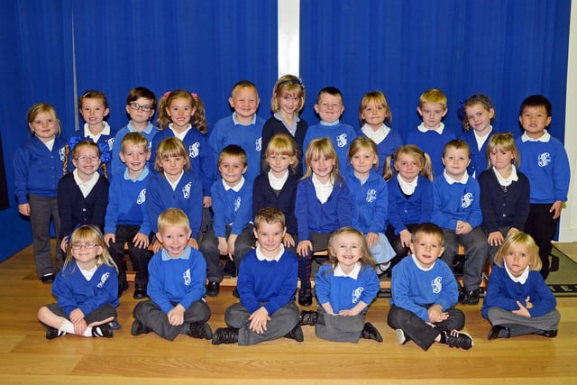 Class nine Reception Class at Saltersgate Infant School, Scawsby