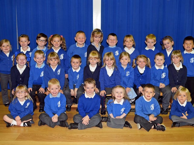 Class nine Reception Class at Saltersgate Infant School, Scawsby