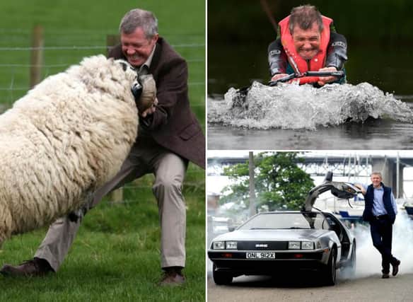 Here are our favourite of Willie Rennie's photo ops.