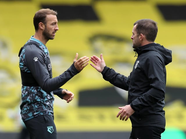 The towering striker has had to settle for the role of impact sub at the recently-relegated second-tier side. He's yet to score in the 110 minutes he's played in drabs and drabs for the Hornets so far this season.
