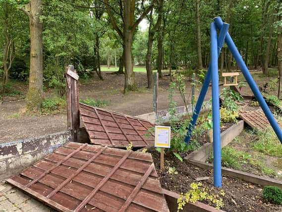 Hesley Wood Scout Activity Centre was targeted by vandals overnight on Friday